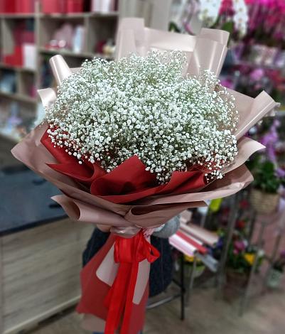 Букет цветов из: Гипсофила в Тимшино