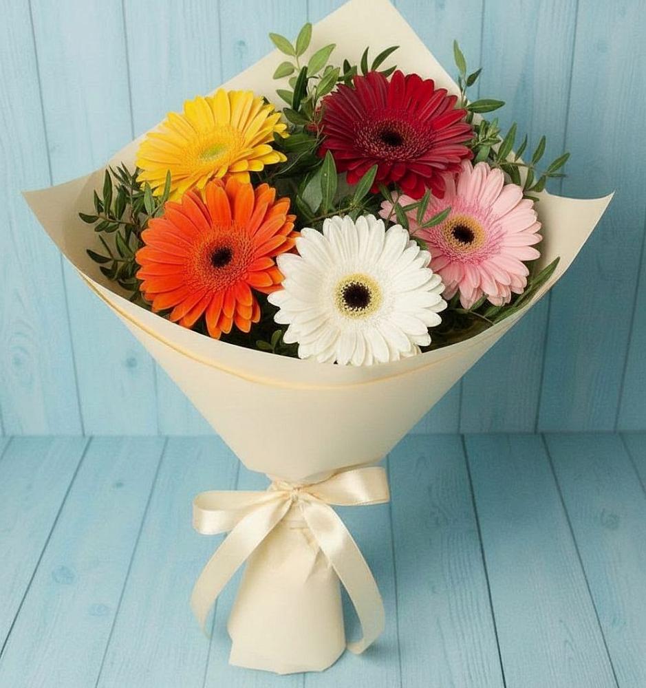 Букет цветов из: Герберы в Тимшино