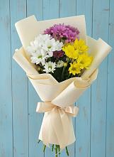 Букет цветов из:  Хризантемы в Тимшино