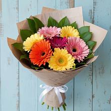 Букет цветов из:  Герберы #REPLACE_PRED# Тимшино