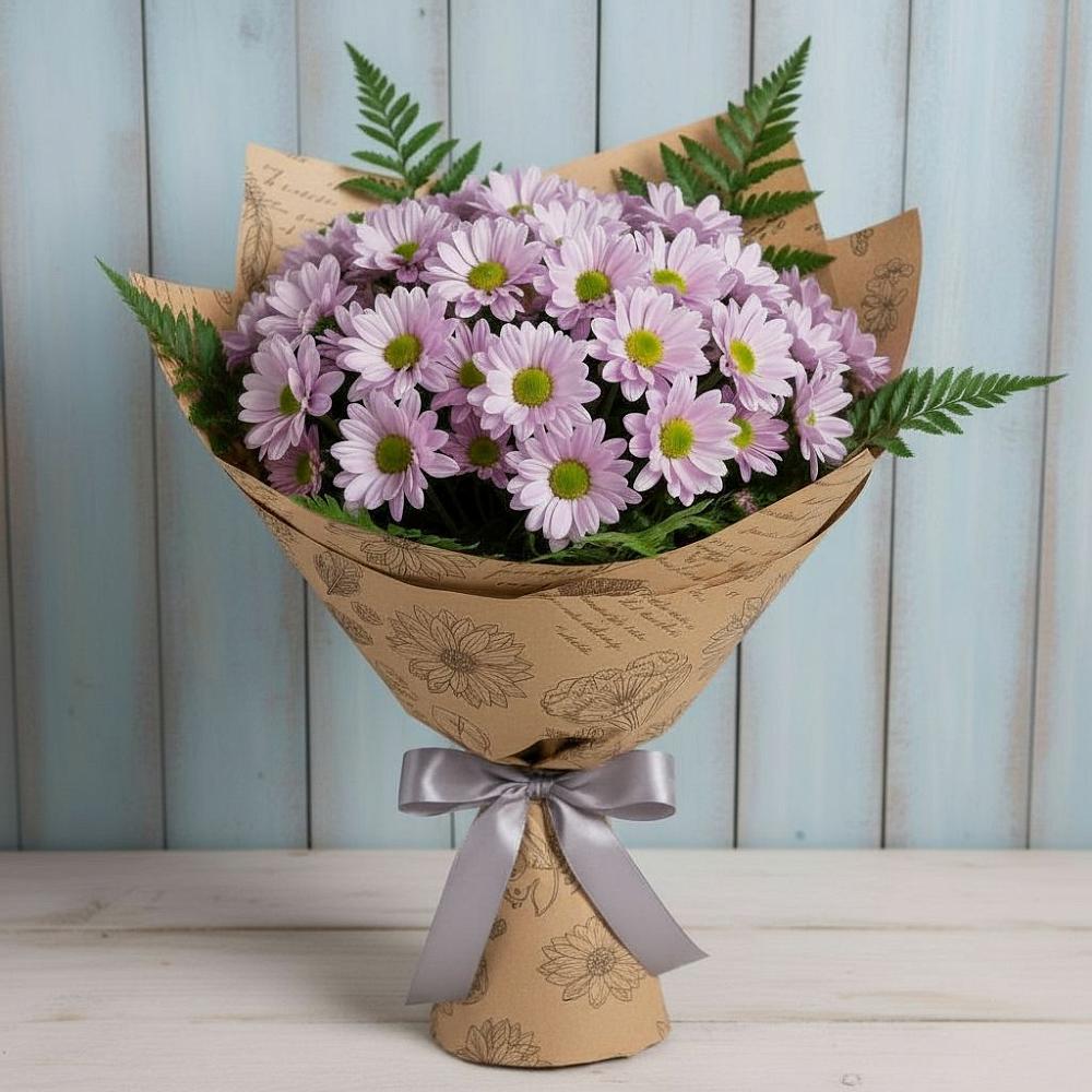 Букет цветов из: Хризантемы в Тимшино