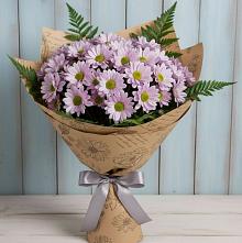 Букет цветов из:  Хризантемы #REPLACE_PRED# Тимшино
