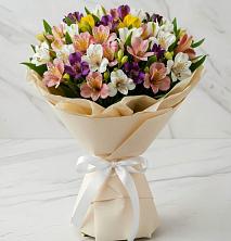 Букет цветов из:  Альстромерии в Тимшино