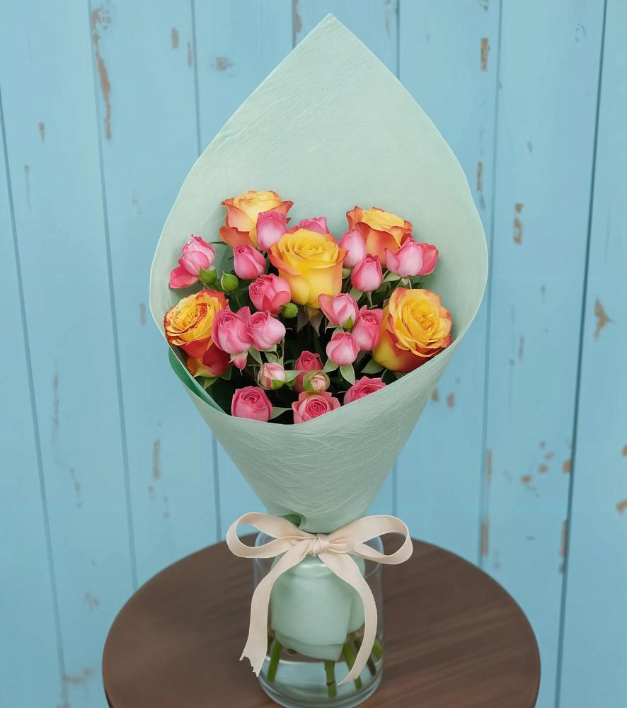 Букет цветов из: Розы в Тимшино