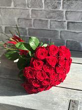 Красные розы Фридом в Тимшино Букет Красные розы Фридом в Тимшино