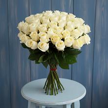 Букет 51 Белая роза Эдлесс Лав #REPLACE_PRED# Тимшино