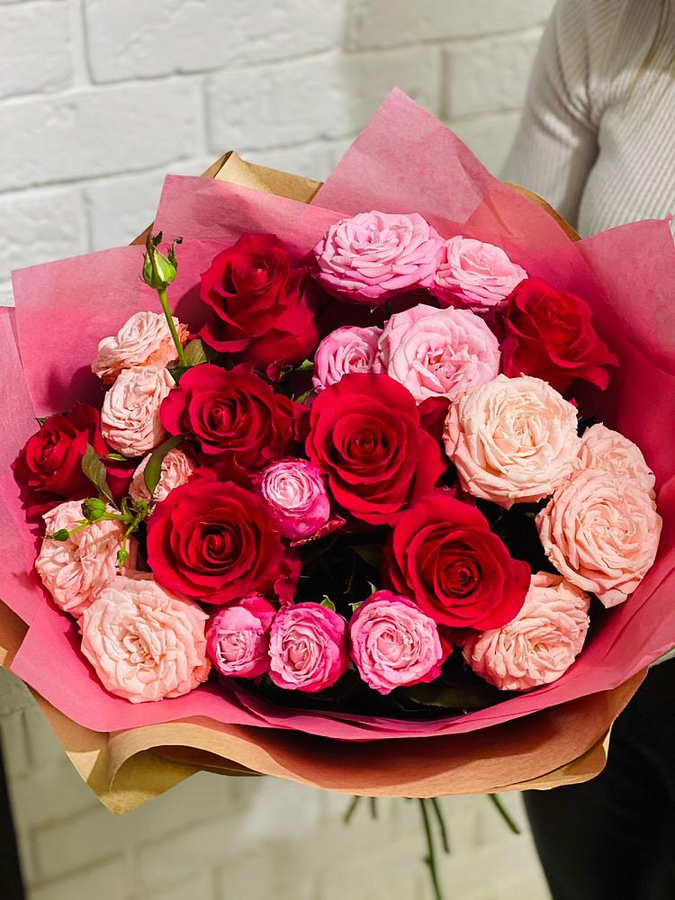 Букет цветов из: Розы в Тимшино