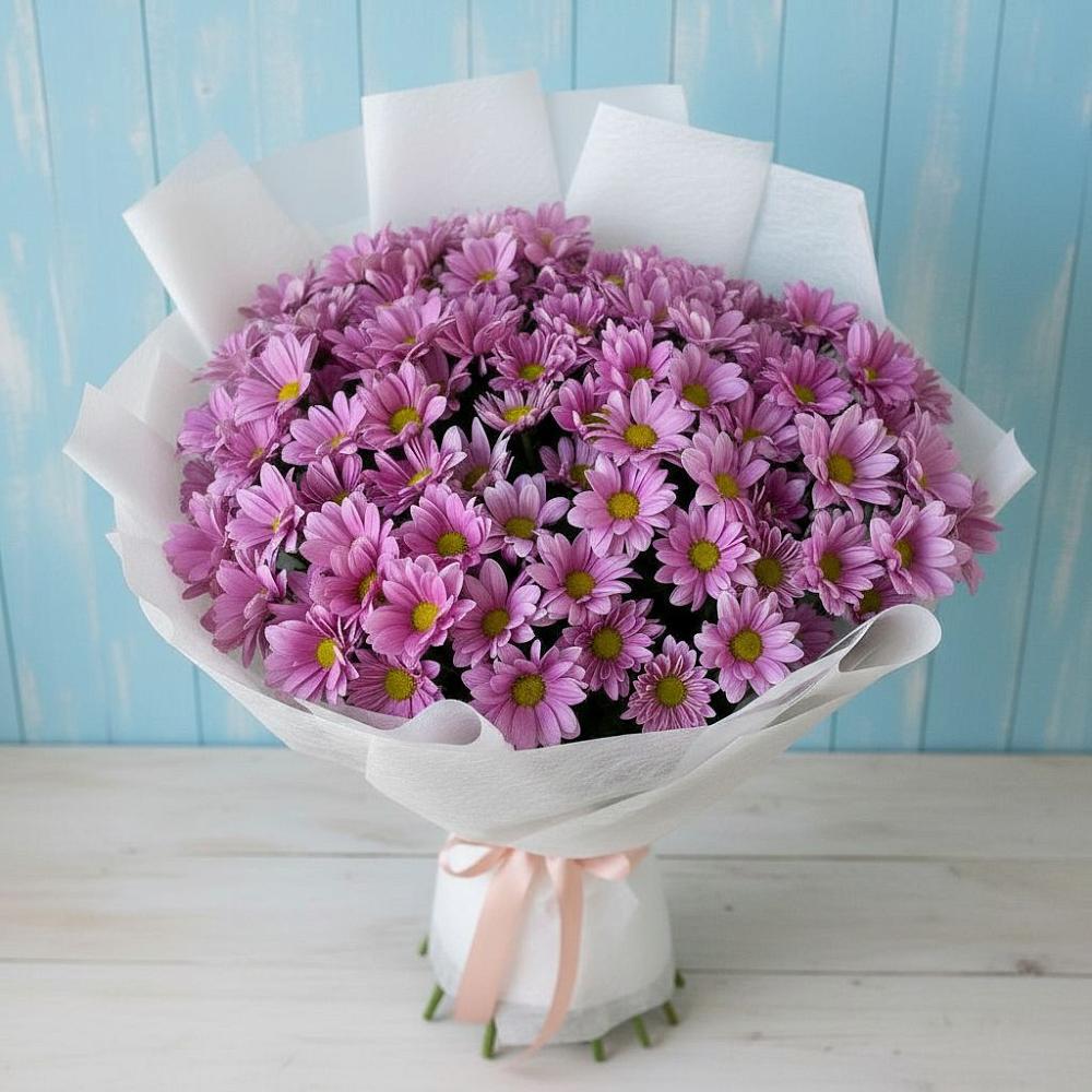 Букет цветов из: Хризантемы в Тимшино