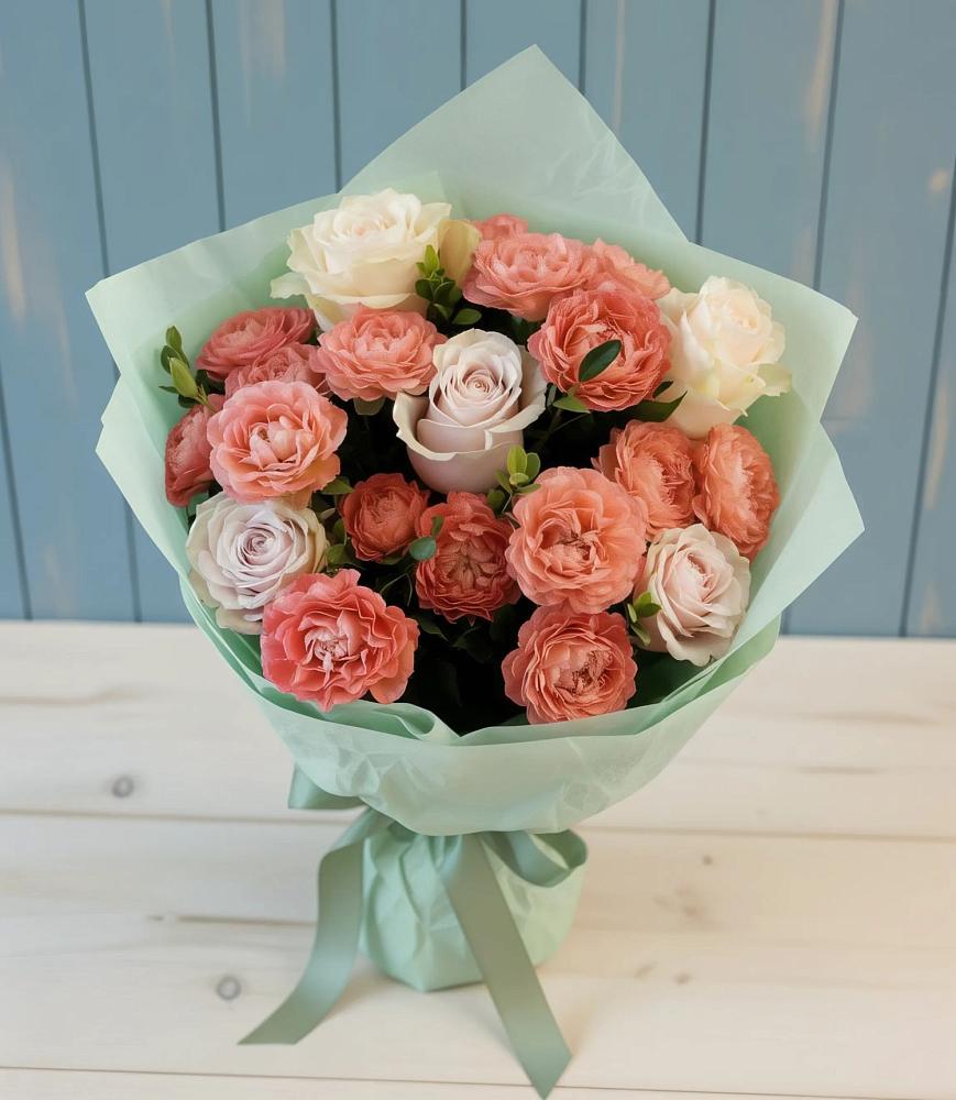 Букет цветов из: Розы в Тимшино