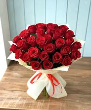 Букет 29 Красных роз в Тимшино