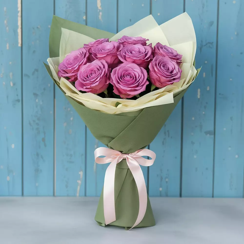 Букет Розы Фёрст Леди в Тимшино