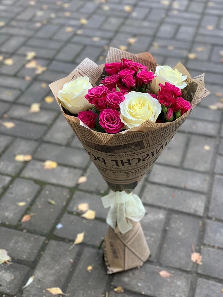 Букет цветов из: Розы в Тимшино