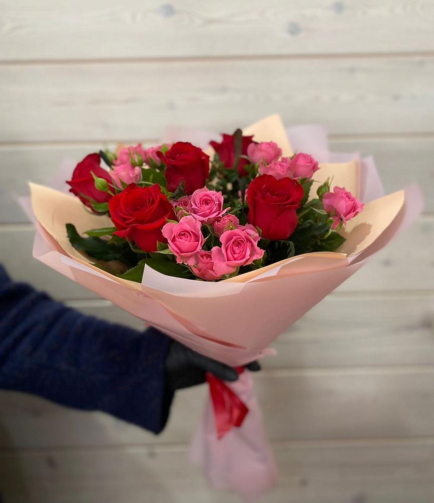 Букет цветов из: Розы в Тимшино