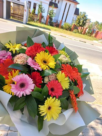 Букет цветов из: Герберы в Тимшино
