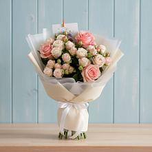 Букет цветов из:  Розы в Тимшино