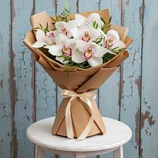 Букет цветов из:  Орхидеи и Розы в Тимшино